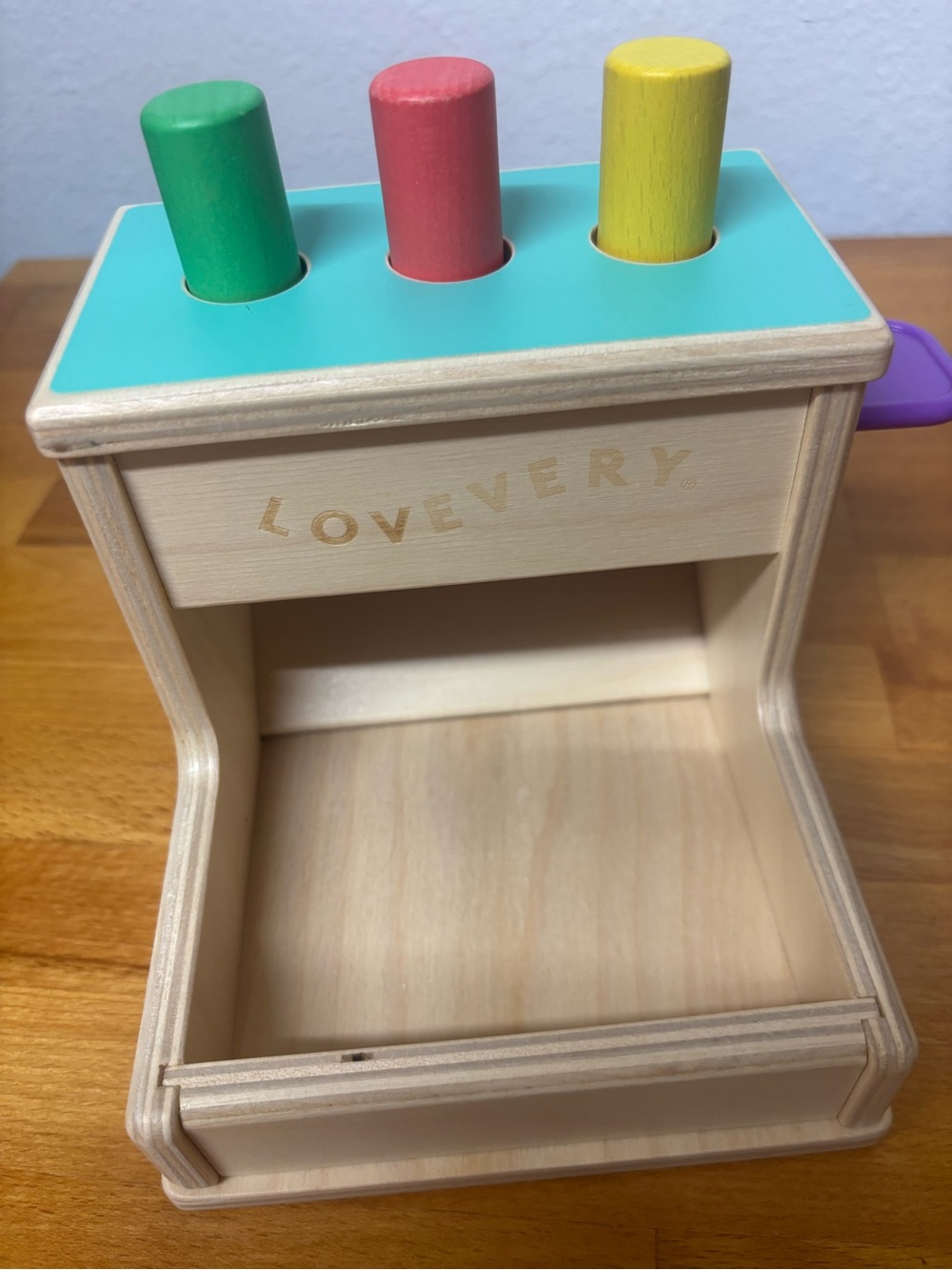 Lovevery Wooden Peg Drop